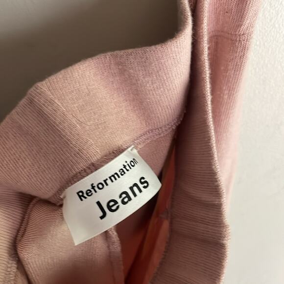 Reformation Cirrus Crop Straight Leg Knit Pants - Picture 6 of 13